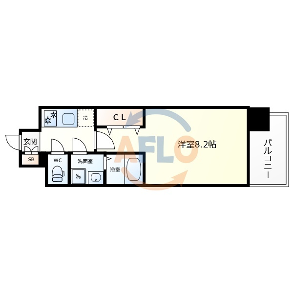 リヴェント玉造の間取り|リヴェント玉造　間取り