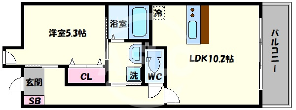 オークイマザトステーションの間取り|オーク・イマザトステーション　間取り