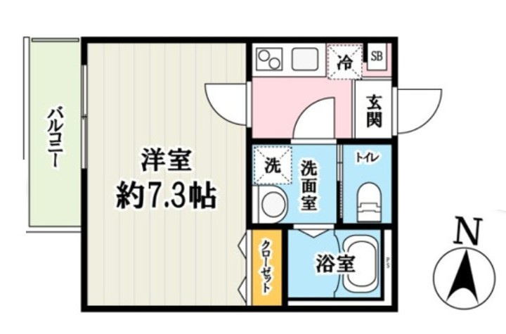 ベルデタンテ大宮公園の間取り