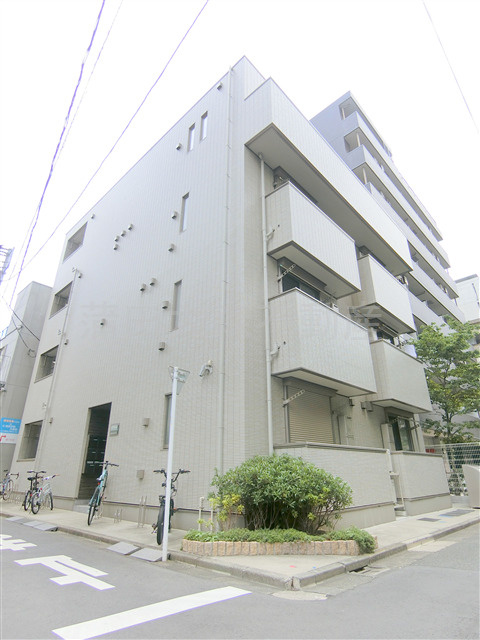 Vieuno UMEMOTO ビューノウメモトの外観|2017年12月築　鉄骨造地上4階建て総戸数10戸　東京都大田区大森本町1丁目　
JR京浜東北線大森駅徒歩12分、京浜急行本線大森海岸駅近徒歩3分、平和島駅徒歩13分