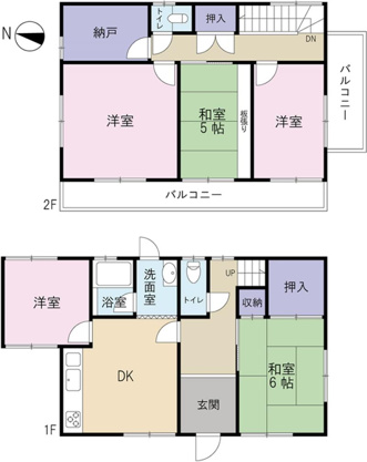 【間取り】 | 熱海市下多賀　戸建