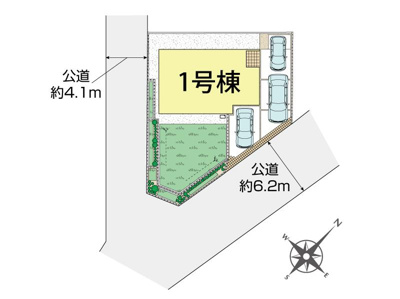 【区画図】 | 秦野市北矢名　限定１棟　新築住宅