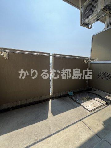 グリーンプラザ城東のバルコニー