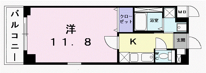 ヴェルメイユの間取り