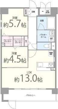 LuoMaroon（ルオマルーン）の間取り