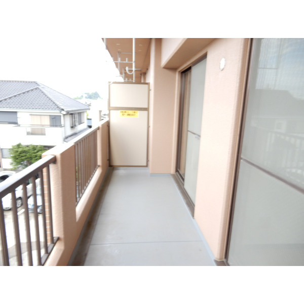 渡辺マンションのバルコニー|バルコニー付きです