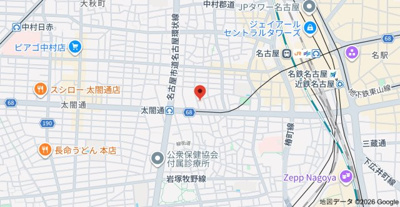 【地図】 | プレサンス名古屋駅ゲート