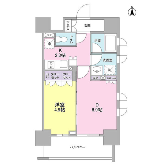 【間取り】 | スタイリオ蒲田