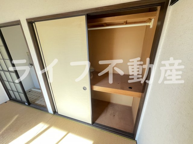 メゾン金岡の収納|大きなスペースがあり、収納には困りません