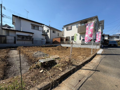 【周辺】 | 立川市砂川町7丁目　新築戸建　【全2棟】 | 玉川上水緑道
春には桜が見られます。