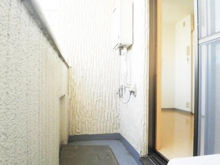 第７眞市マンションのバルコニー|※別部屋写真