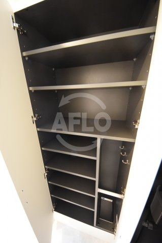 レシオス天王寺の玄関|レシオス天王寺　システムシューズボックス