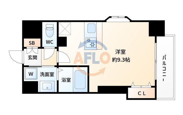 LUMINOUS新大阪Ⅱの間取り|Luxe新大阪Ⅳ　間取り