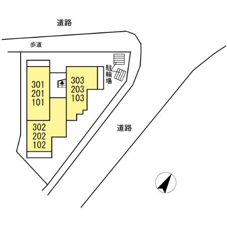D Paina 星川の区画図|D Paina 星川　区画図