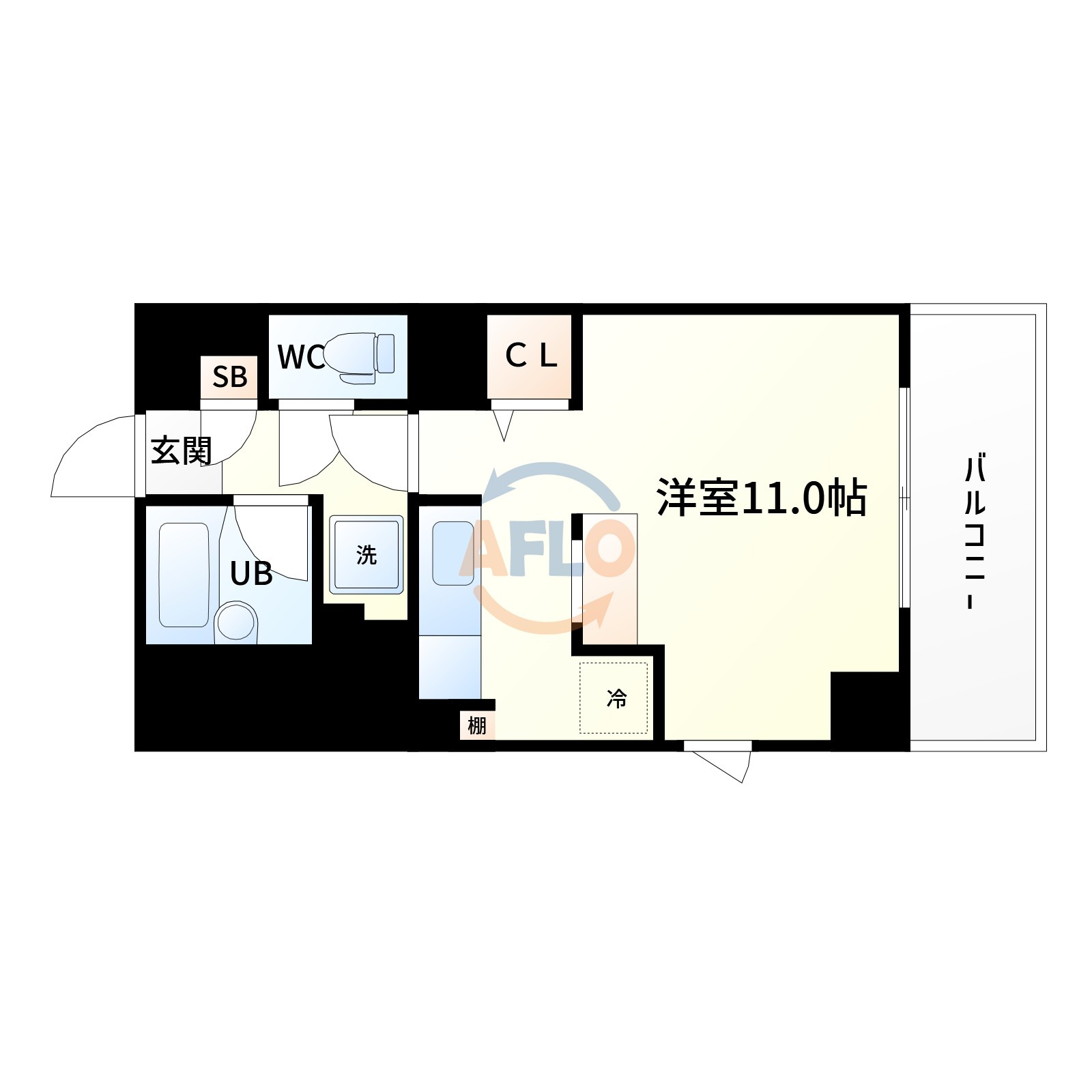 アルデール江坂の間取り|アルデール江坂　間取り