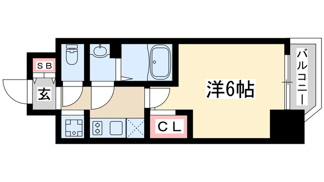 【間取り】 | プレサンスブルーム東三国
