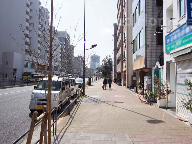 【その他】 | 白金台グロリアハイツ | 前面歩道部分