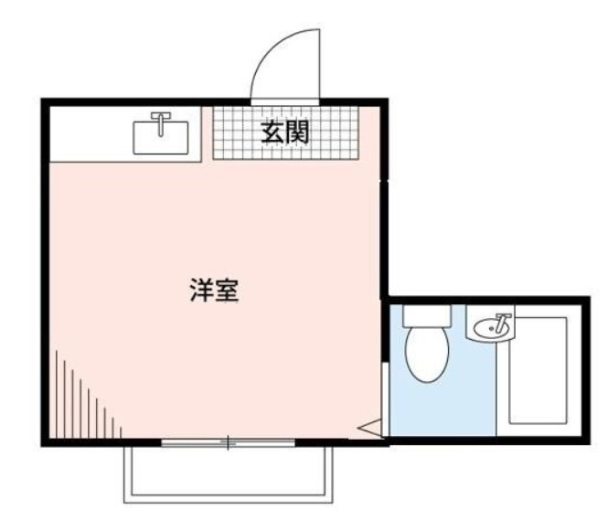 ペアパレス朝霞の間取り