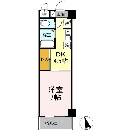 メゾン花みずき　　刈谷市近郊の賃貸ならクラスホーム刈谷店の間取り