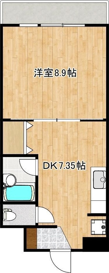 コート新屋敷の間取り