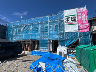 【外観】 | 仮）守谷市松ヶ丘５丁目アパート新築工事 | 建築現場
