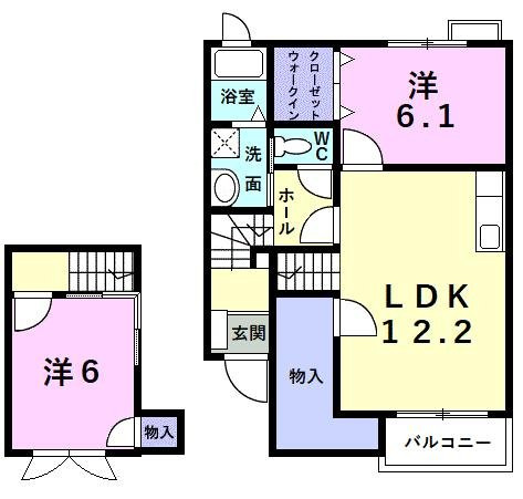 アンソレイユ　　　刈谷市近郊の賃貸はクラスホーム刈谷店の間取り