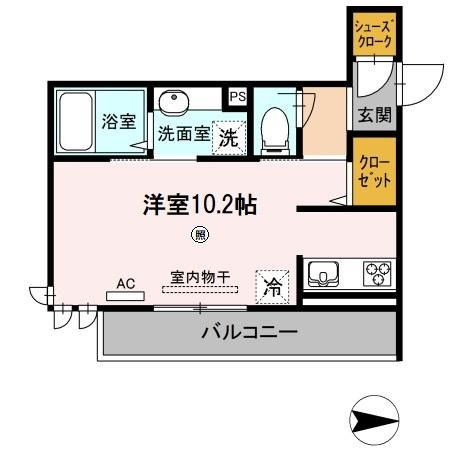 シャルールの間取り