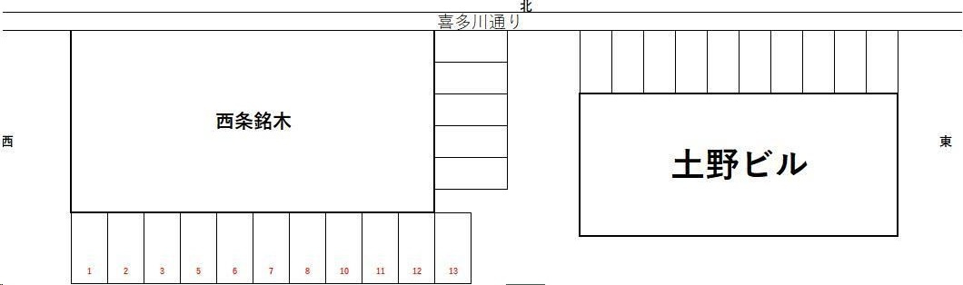 土野ビルの収納