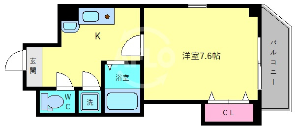 クラビス上町台の間取り|クラビス上町台　間取り