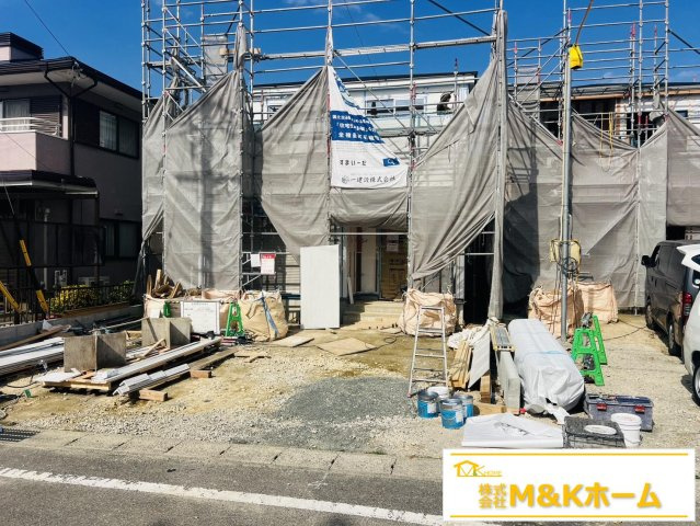 常滑市井戸田町3丁目　全2棟　1号棟の外観|R8.10.3撮影　耐震等級3取得☆