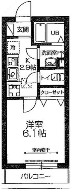 フィカーサ弥生の間取り