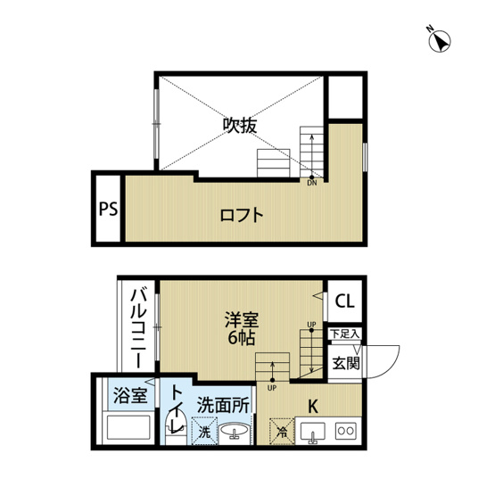 【間取り】 | マルスヴァンサンク2番館