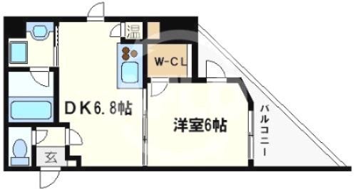 アプライズ西長堀の間取り|アプライズ西長堀　間取り