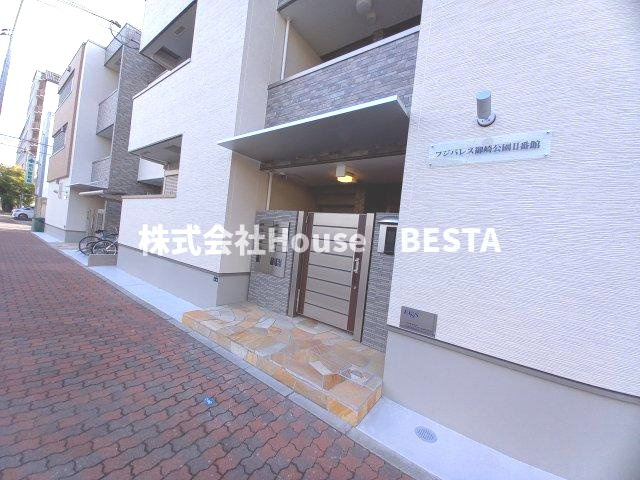フジパレス御崎公園Ⅱ番館の外観パース