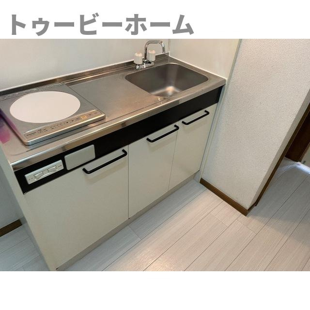 サンライズⅢのキッチン|使いやすいキッチンです