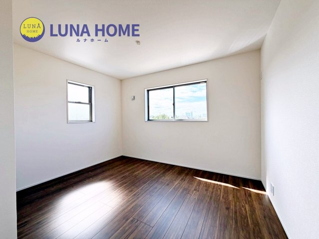 笠間市旭町第13　新築戸建　6号棟の洋室|マイホーム探しはベテラン揃いのLUNA HOME《ルナホーム》にお任せください♪