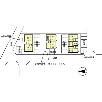 【区画図】 | ネバーランド Ｃ