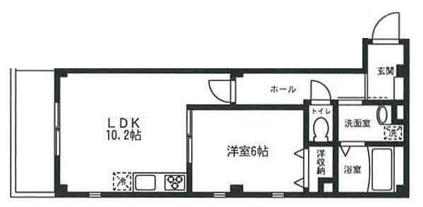 メゾンＭｕｍｅの間取り|間取りです。