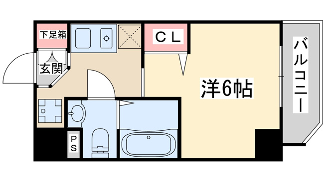 【間取り】 | グランパシフィック十三元今里