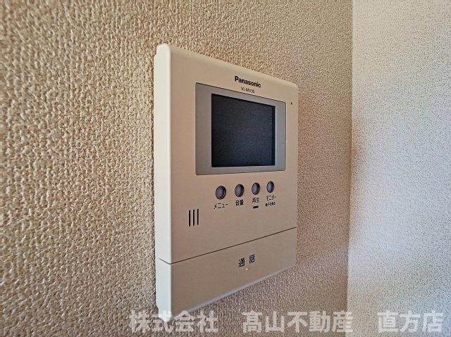 直方市大字頓野のアパートのセキュリティ