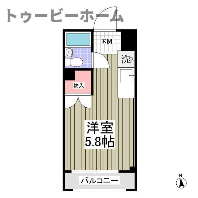 メゾンラハイナの間取り