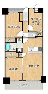 【間取り】 | ユニライフ住吉おりおの | 東向きにつき日当たり良好！ぜひ現地でお確かめください♪