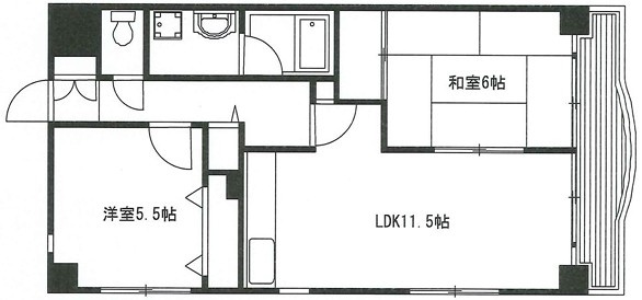 カサベルデの間取り