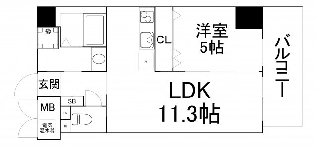 【間取り】 | アルデールヒル内久宝寺