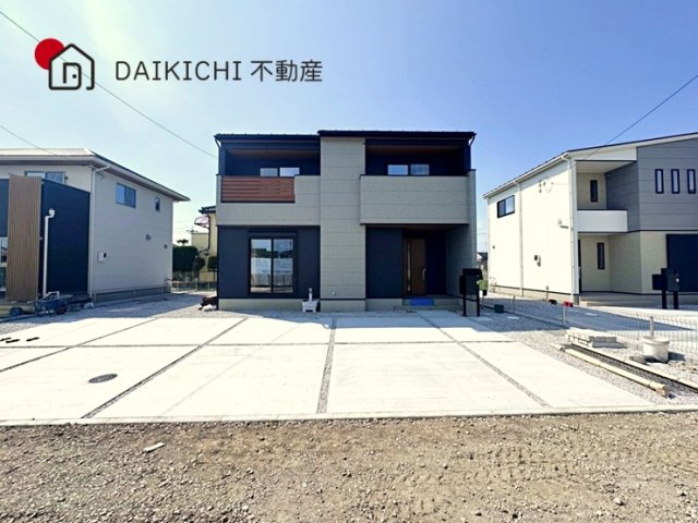 【前面道路含む現地写真】 | 行田市大字前谷　　新築戸建　全3棟　2号棟