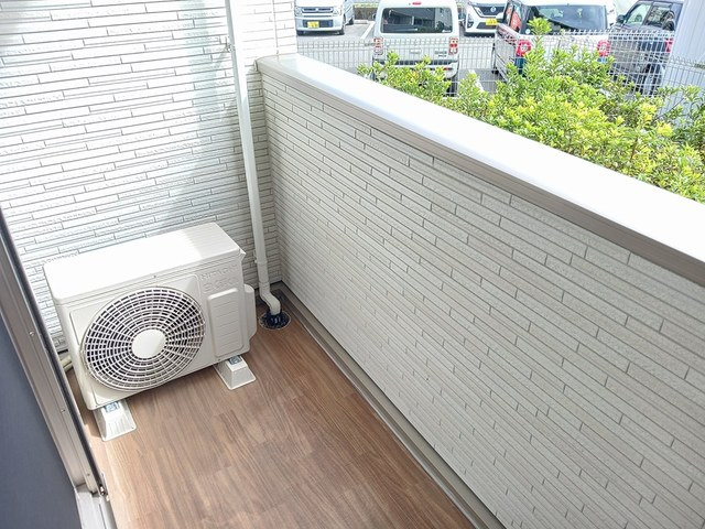 シャルール　メゾン　Ⅱのバルコニー