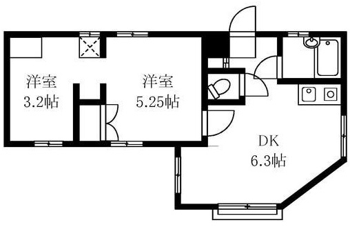 ルーブル子安の間取り