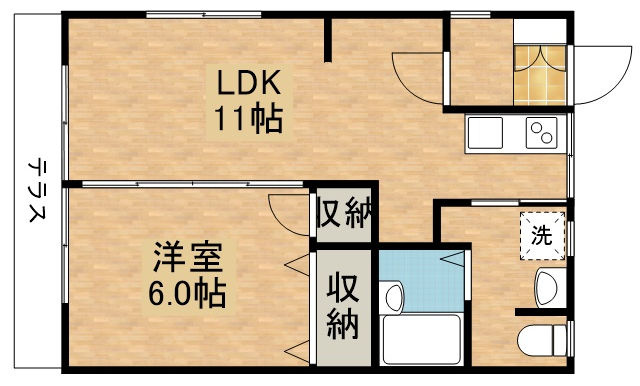【間取り】 | オ・シャレー