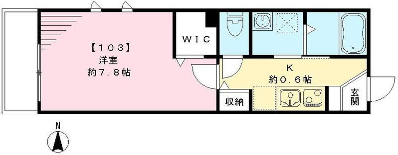 カーサ・カフーＤの間取り