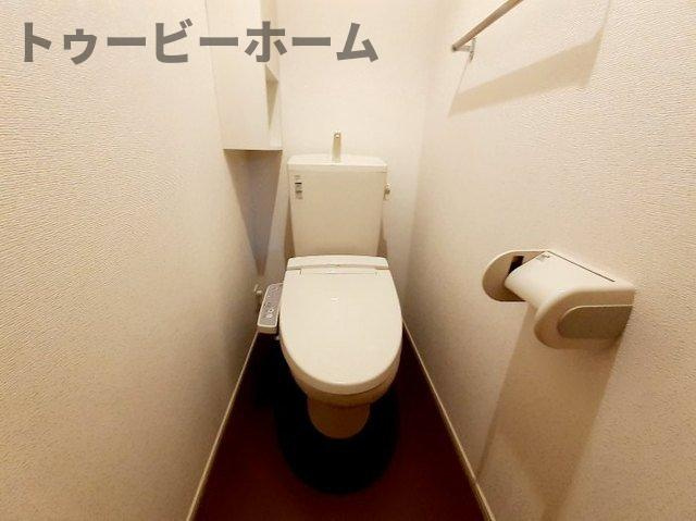 アンソレイェ　Ⅰのトイレ|落ち着いたトイレです
